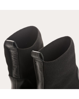 Boots Evalou en cuir – Élégance affirmée & allure moderne | Reqins