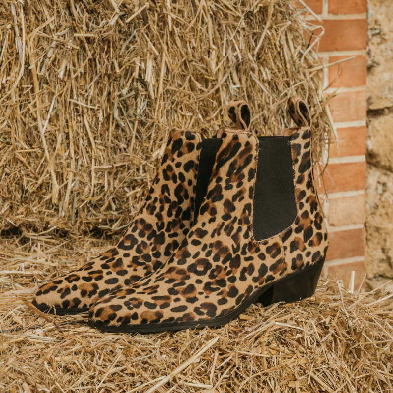 Bottines léopard Belem femme | Style sauvage et confort Reqins