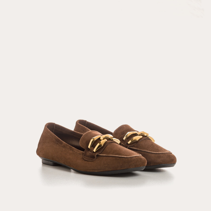 Suede hilarious moccasins - elegance & comfort | Reqins