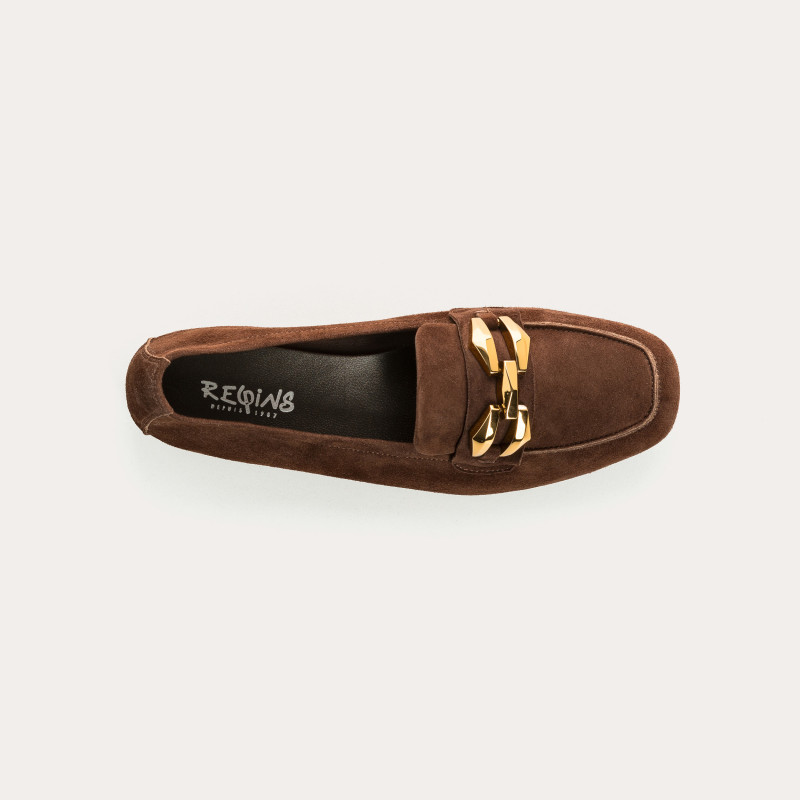Suede hilarious moccasins - elegance & comfort | Reqins