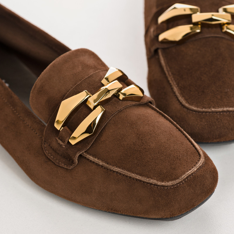 Suede hilarious moccasins - elegance & comfort | Reqins