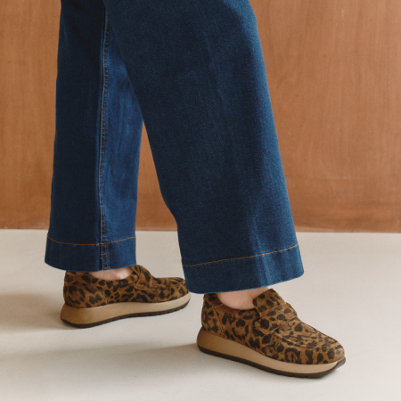 BASKETS CARABEL CUIR...