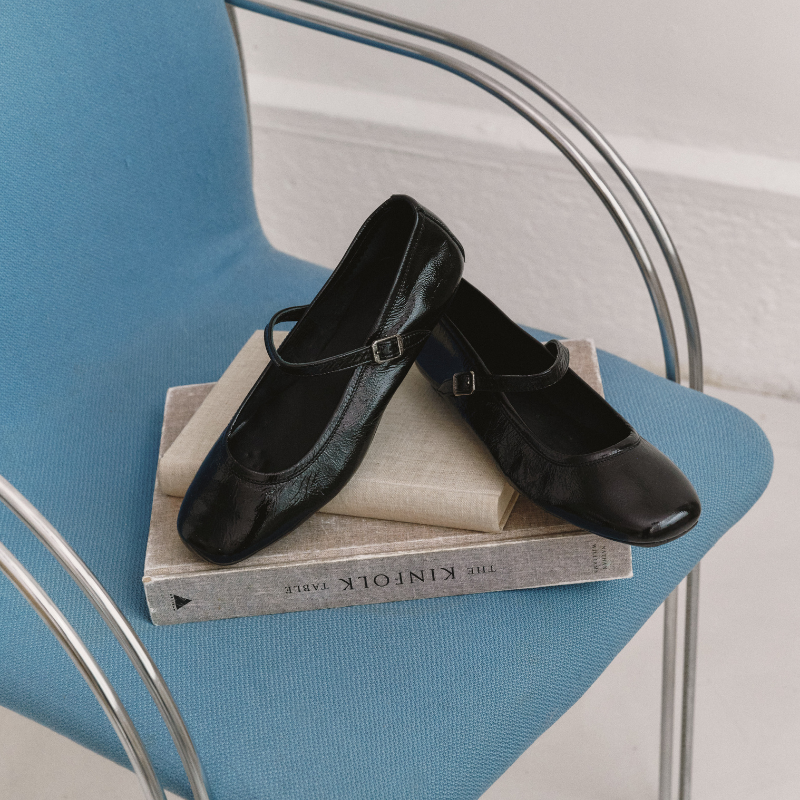 Babies Honor en cuir vernis Naplak | Reqins