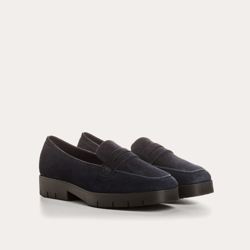 Moccasins Mariella - Women's Suede Shoes | Reqins