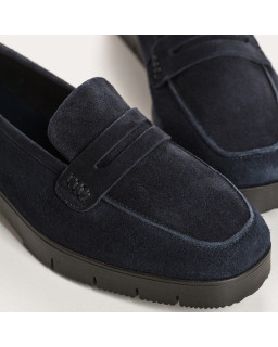 Moccasins Mariella - Women's Suede Shoes | Reqins