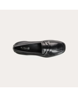 Small Leather Smooth Leather Loafers