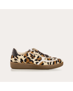 Leopard Female Athena Sneakers: Bold Style and Optimal Comfort