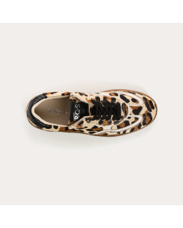 Leopard Female Athena Sneakers: Bold Style and Optimal Comfort