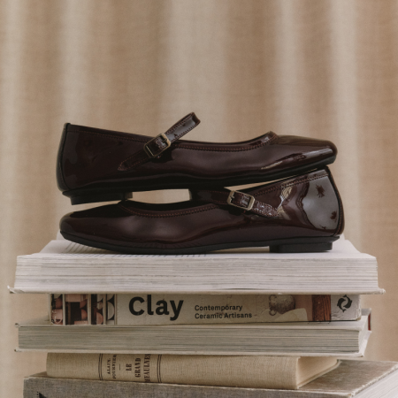 BABIES HONOR CUIR VERNIS