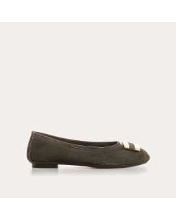HIPPOLYTE SUEDE BALLERINAS | Elegance & Comfort - Reqins