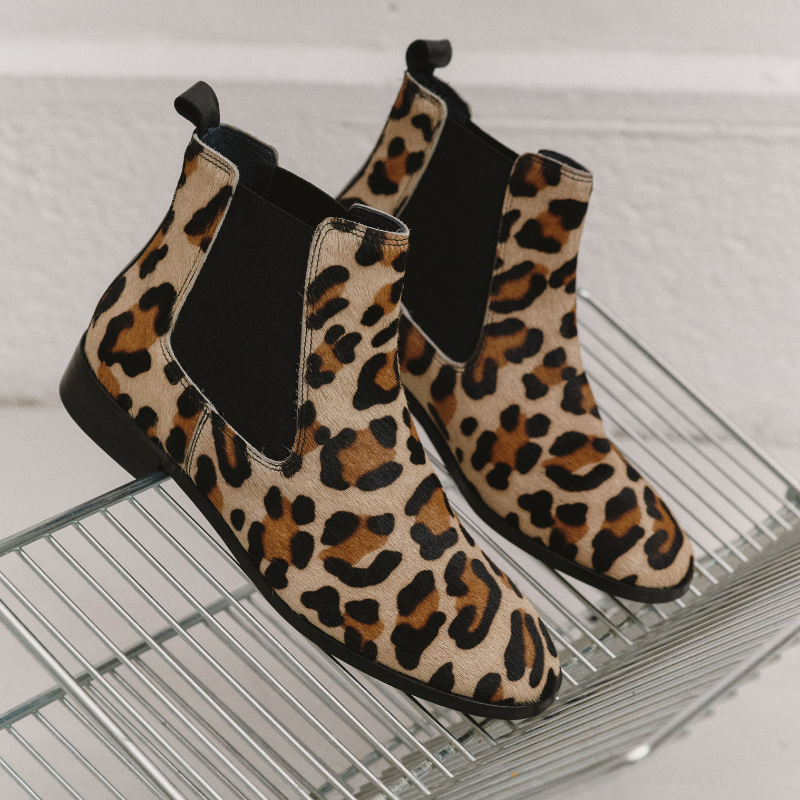 Jaguar Printed Zellie Boots | Character & style | Reqins