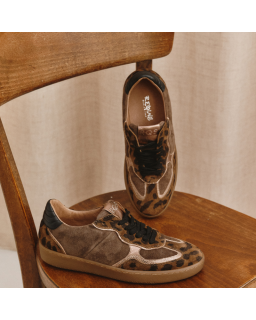 ATHENA MIX SERVAL SNEAKERS