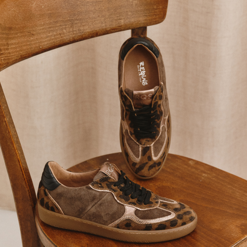 Sneakers Athena Mix Serval - Style & Comfort | Reqins