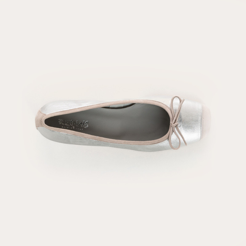 Ballerinas Leather Heel - Kyriel | Reqins