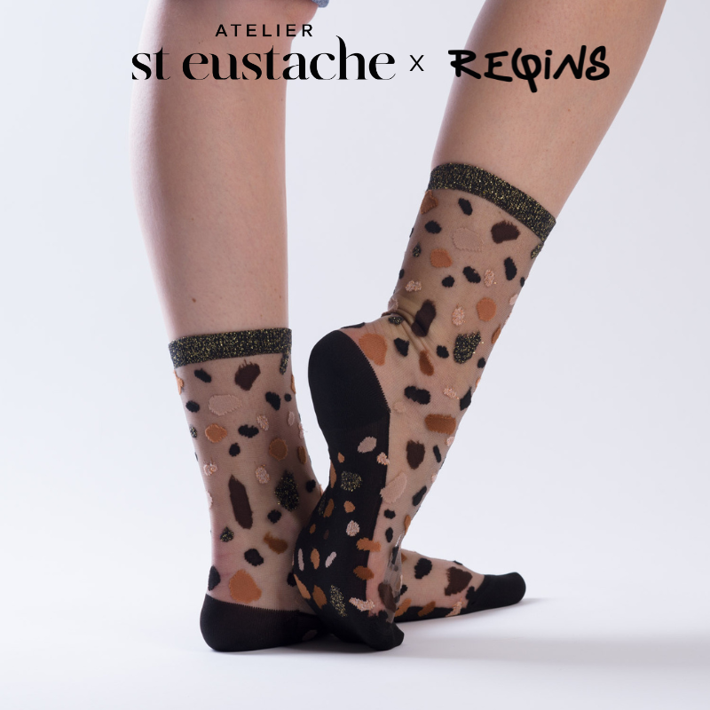Givre Lake Socks - St Eustache X Reqins Workshop Collaboration