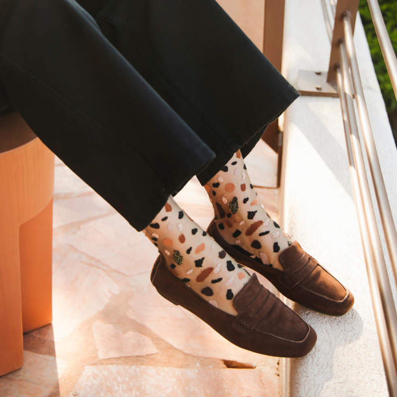 Givre Lake Socks - St Eustache X Reqins Workshop Collaboration