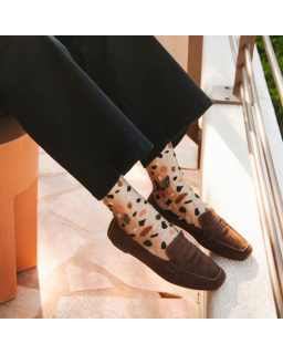 Chaussettes Lac Givré - Collaboration Atelier St Eustache x Reqins