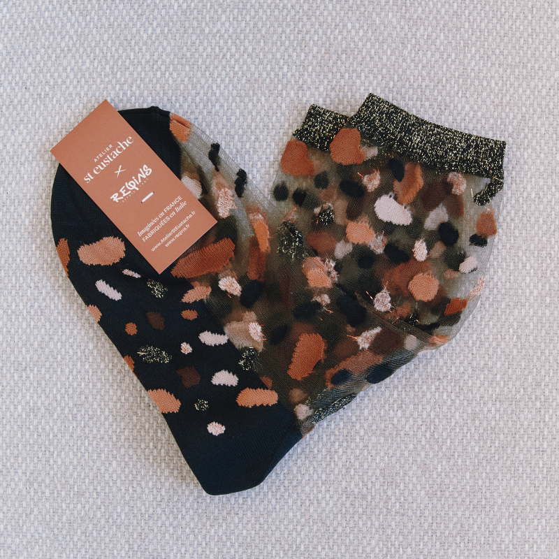 Givre Lake Socks - St Eustache X Reqins Workshop Collaboration