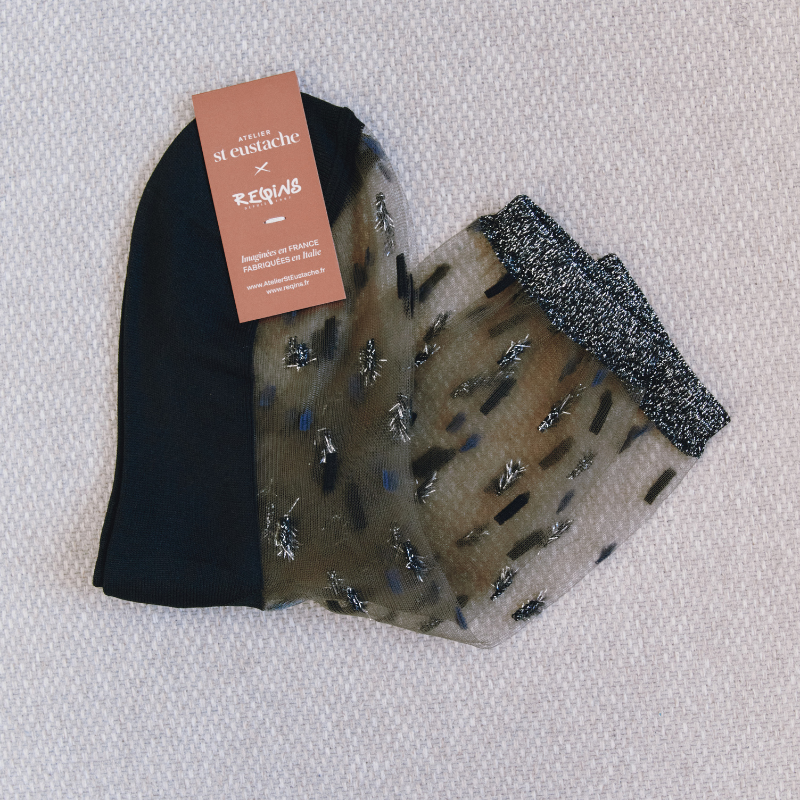 Elegant Woman Socks - St Eustache X Reqins Workshop Collaboration