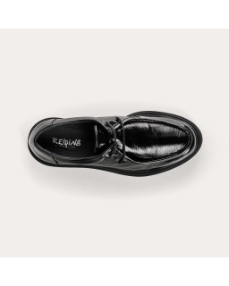 Patent Leather Women's Loafers - Sasha Model | Reqins