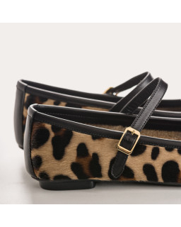 Leopard Mary Janes Honor: Wild Elegance and Comfort