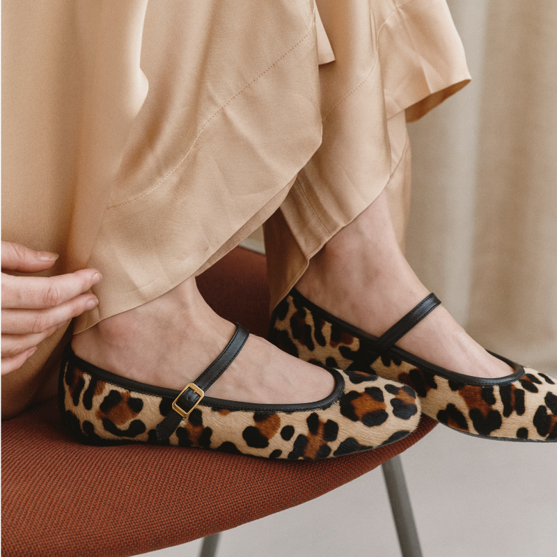 Leopard Mary Janes Honor: Wild Elegance and Comfort