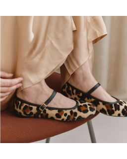 Leopard Mary Janes Honor: Wild Elegance and Comfort