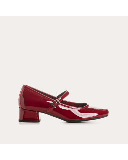 Babies à talons KELLY - Escarpins cuir vernis femme | REQINS