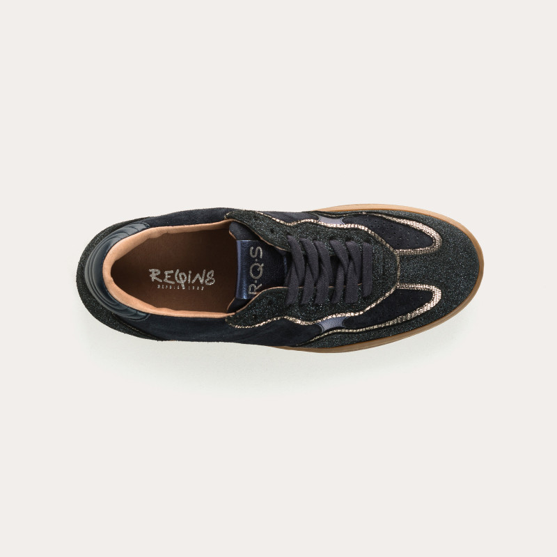 Athena Mix Star Sneakers | Graphic Style & Comfort - Reqins