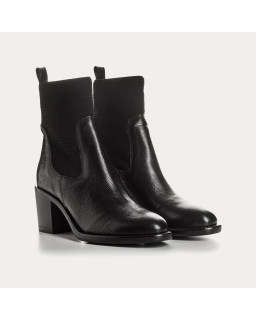 Boots Evalou effet lézard – Élégance & confort | Reqins