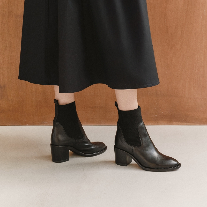 Boots Evalou Effect Lizard - Elegance & Comfort | Reqins