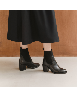 Boots Evalou effet lézard – Élégance & confort | Reqins