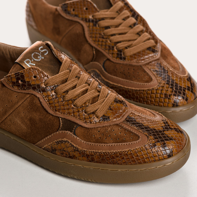 Sneakers Athena Mix Python Female - Sneakers Trend | Reqins