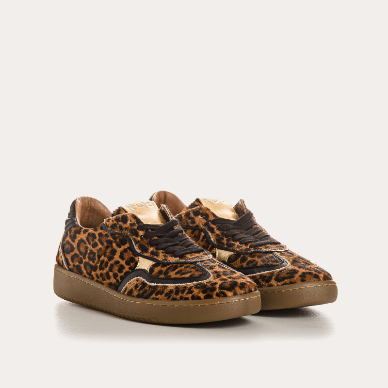 Athena Leopard Sneakers | Reqins
