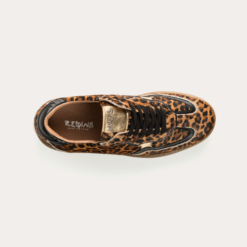 Athena Leopard Sneakers | Reqins