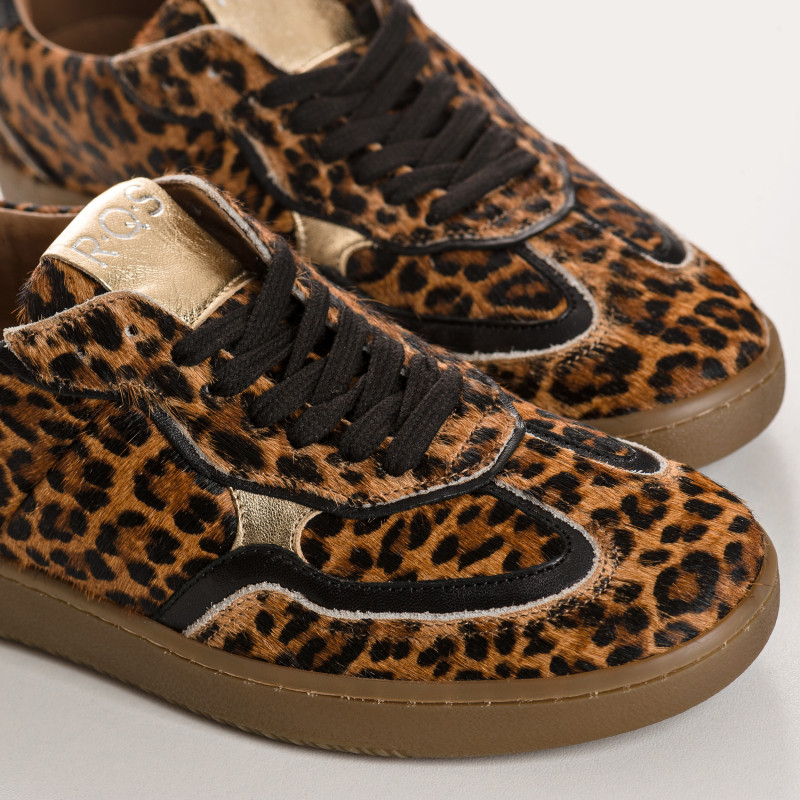 Athena Leopard Sneakers | Reqins