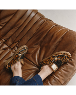 Athena Leopard Sneakers | Reqins