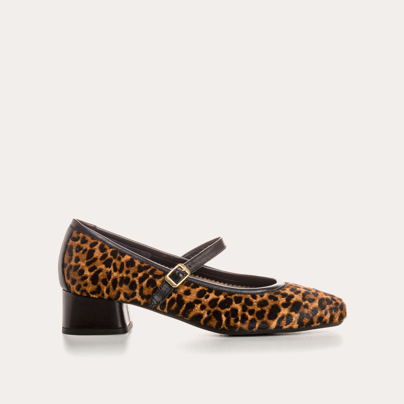 Kelly Leather Leopard Leather Babies - Elegance & Comfort | Reqins