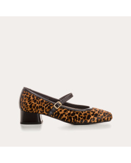 Kelly Leather Leopard Leather Babies - Elegance & Comfort | Reqins