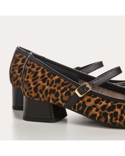Kelly Leather Leopard Leather Babies - Elegance & Comfort | Reqins