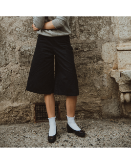 Kornelia Ballerina with Suede Heels - Reqins