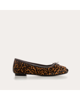 Harmony leopard print ballerinas | Reqins