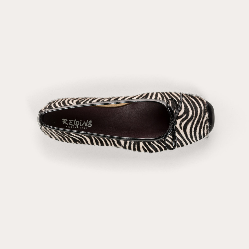 Ballerinas Women Printed Zebra - Model Harmony | Reqins