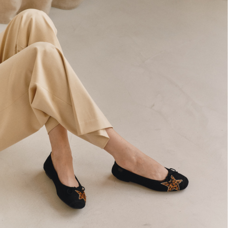 BALLERINES HELLO CUIR...