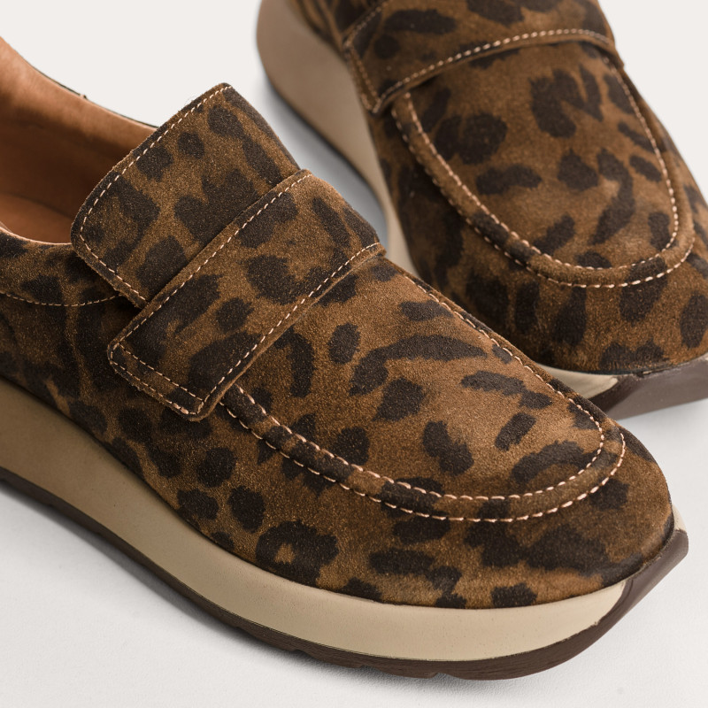 Sneakers Carabel suede Serval | Bold style & comfort - Reqins