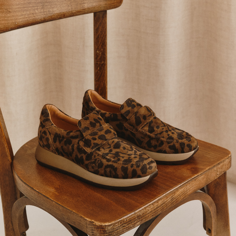 Sneakers Carabel suede Serval | Bold style & comfort - Reqins
