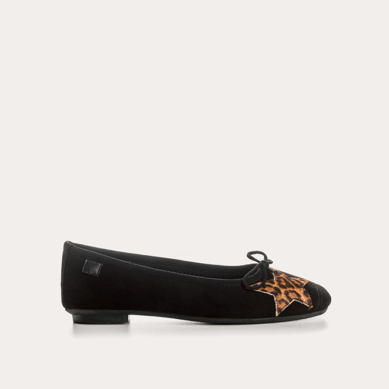 Ballerinas hello velvet leopard | Reqins