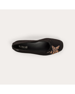 Ballerinas hello velvet leopard | Reqins