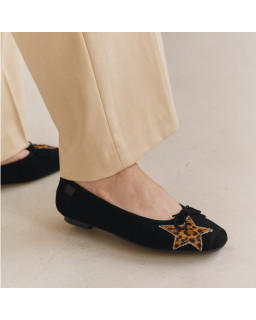 Ballerinas hello velvet leopard | Reqins