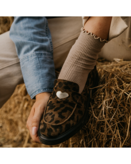 Mocassins Jack en cuir velours Serval - Reqins